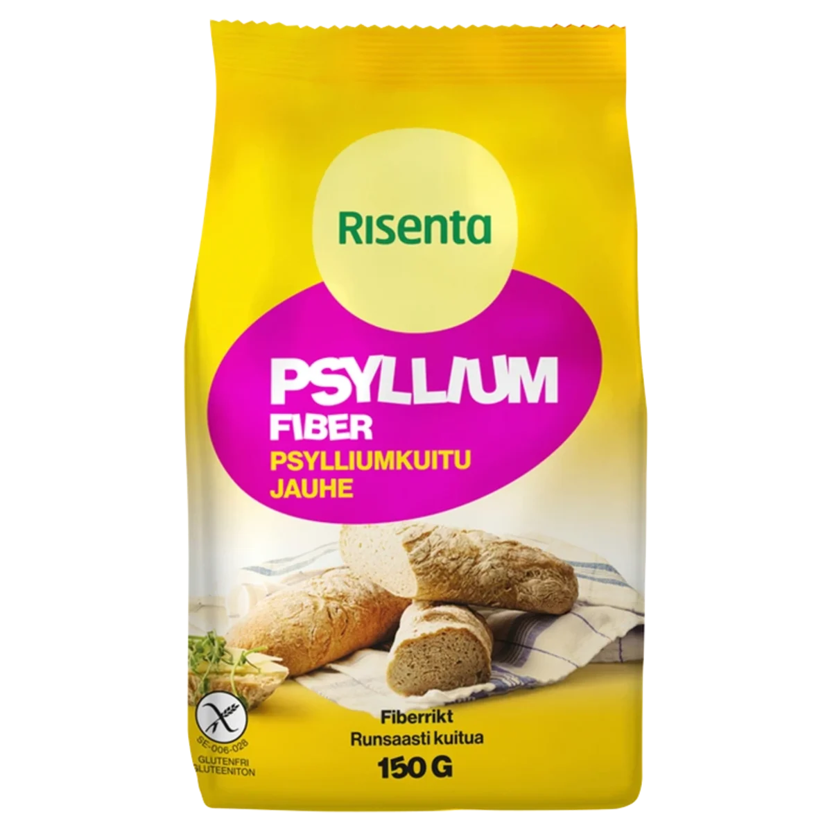 Psyllium Fiber glutenfri 150gram