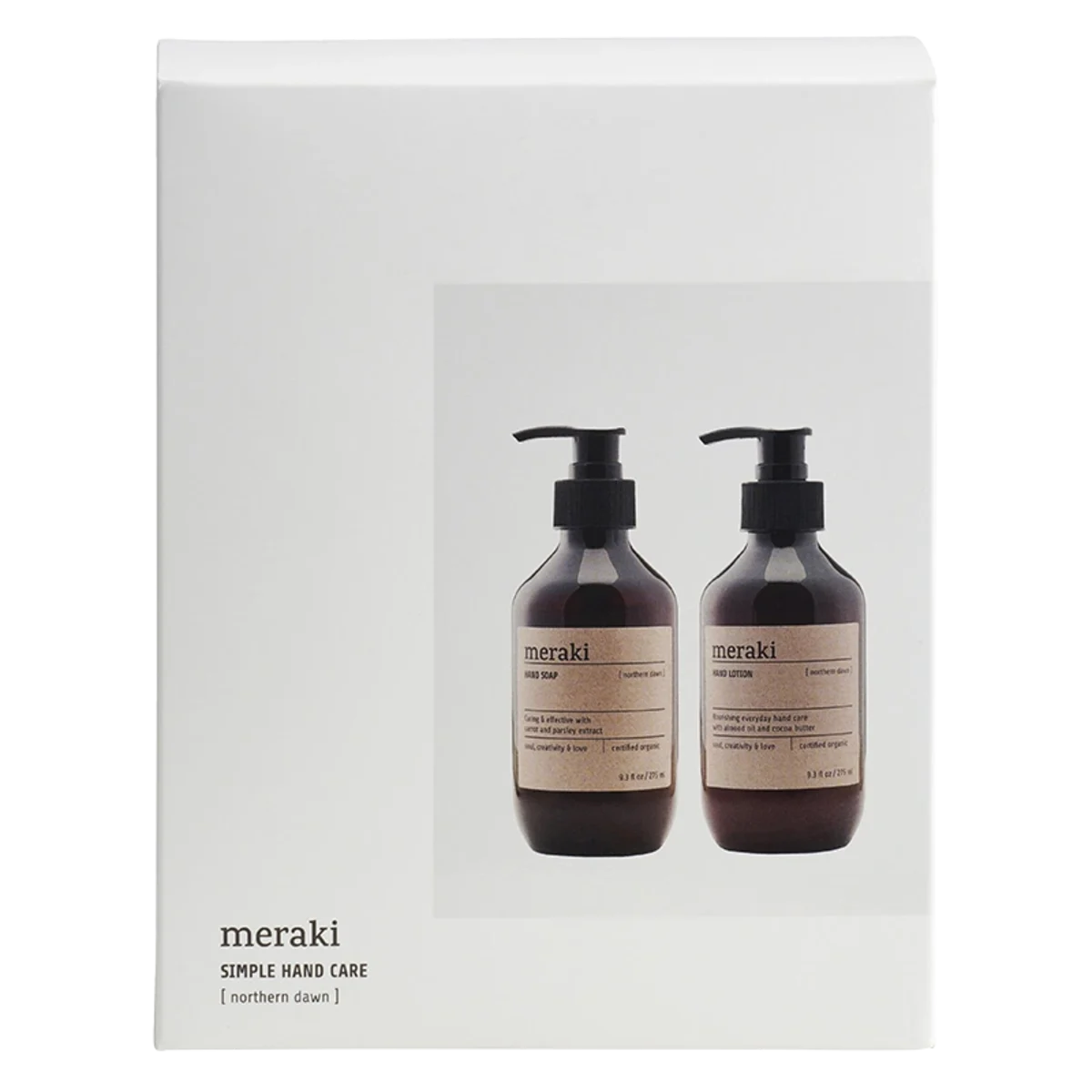 Meraki Presentask Northern Dawn Simple Hand Care Vit 2 x 275 ml