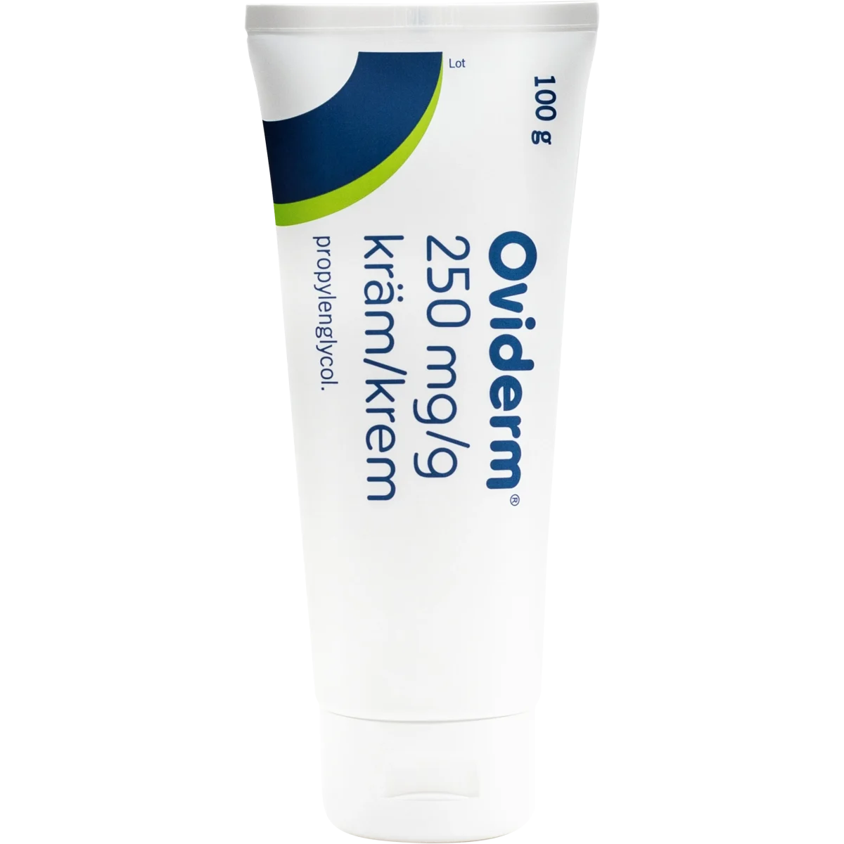 Oviderm Kräm 250mg/g Tub 100g