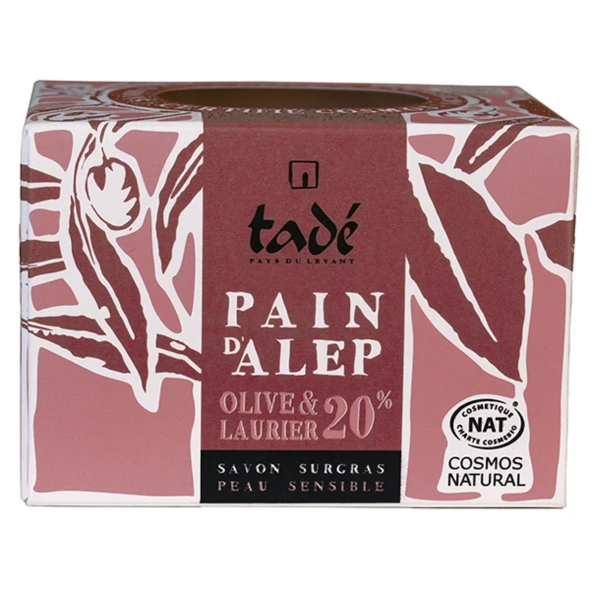 Tadé Pays du Levant Aleppotvål 20% Lagerbärsolja 190 g