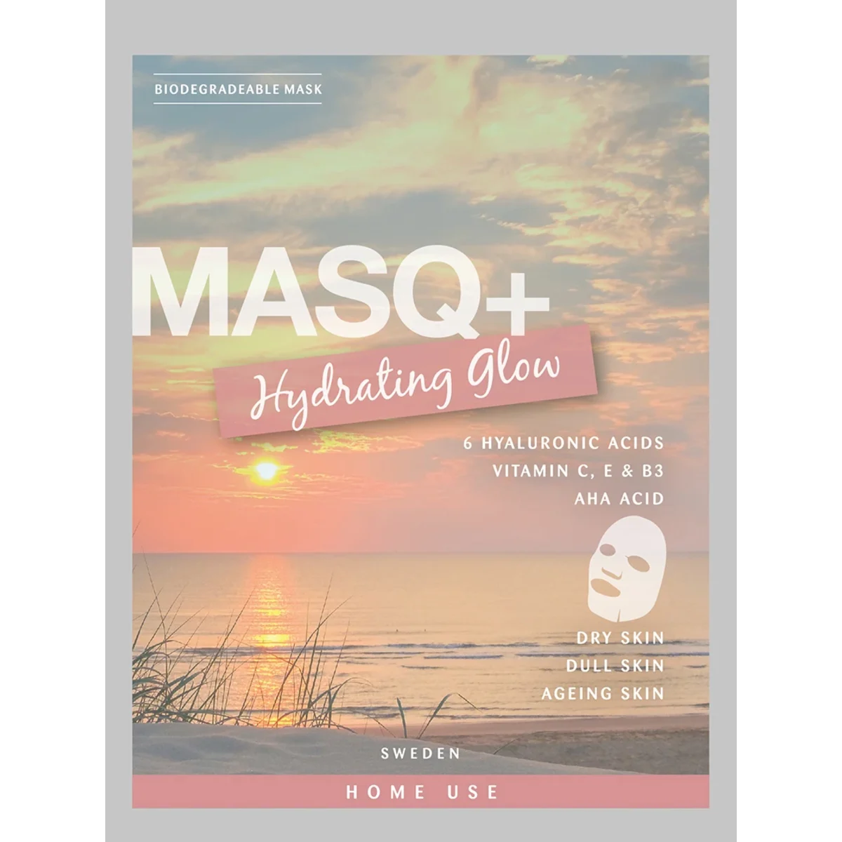 MASQ+ Hydrating Glow Sheet Mask 20 ml