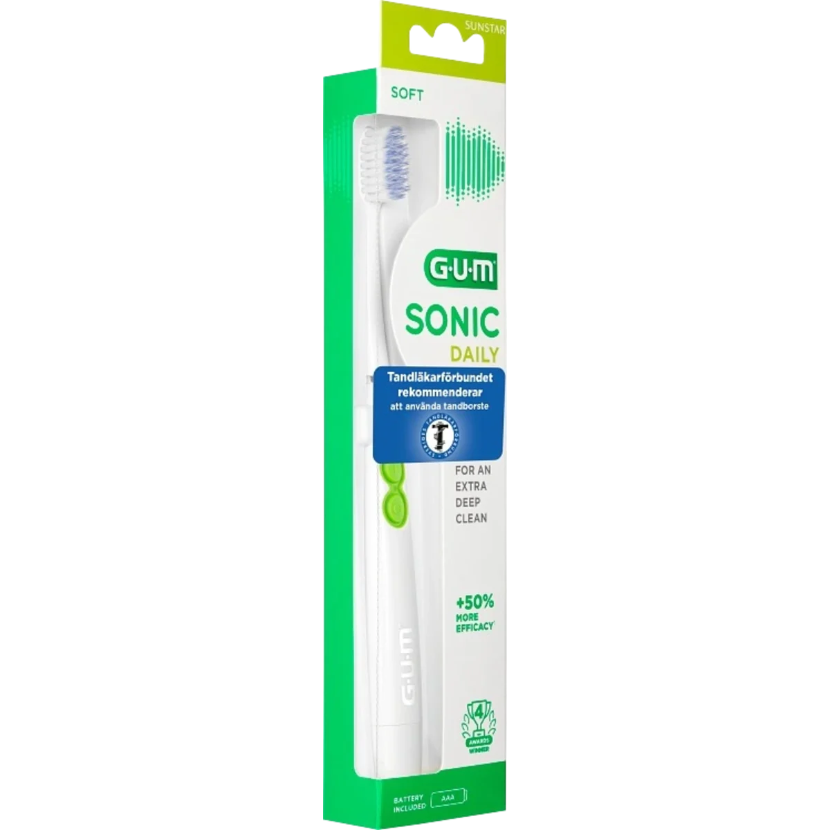 GUM Sonic VIT Batteritandborste 1st