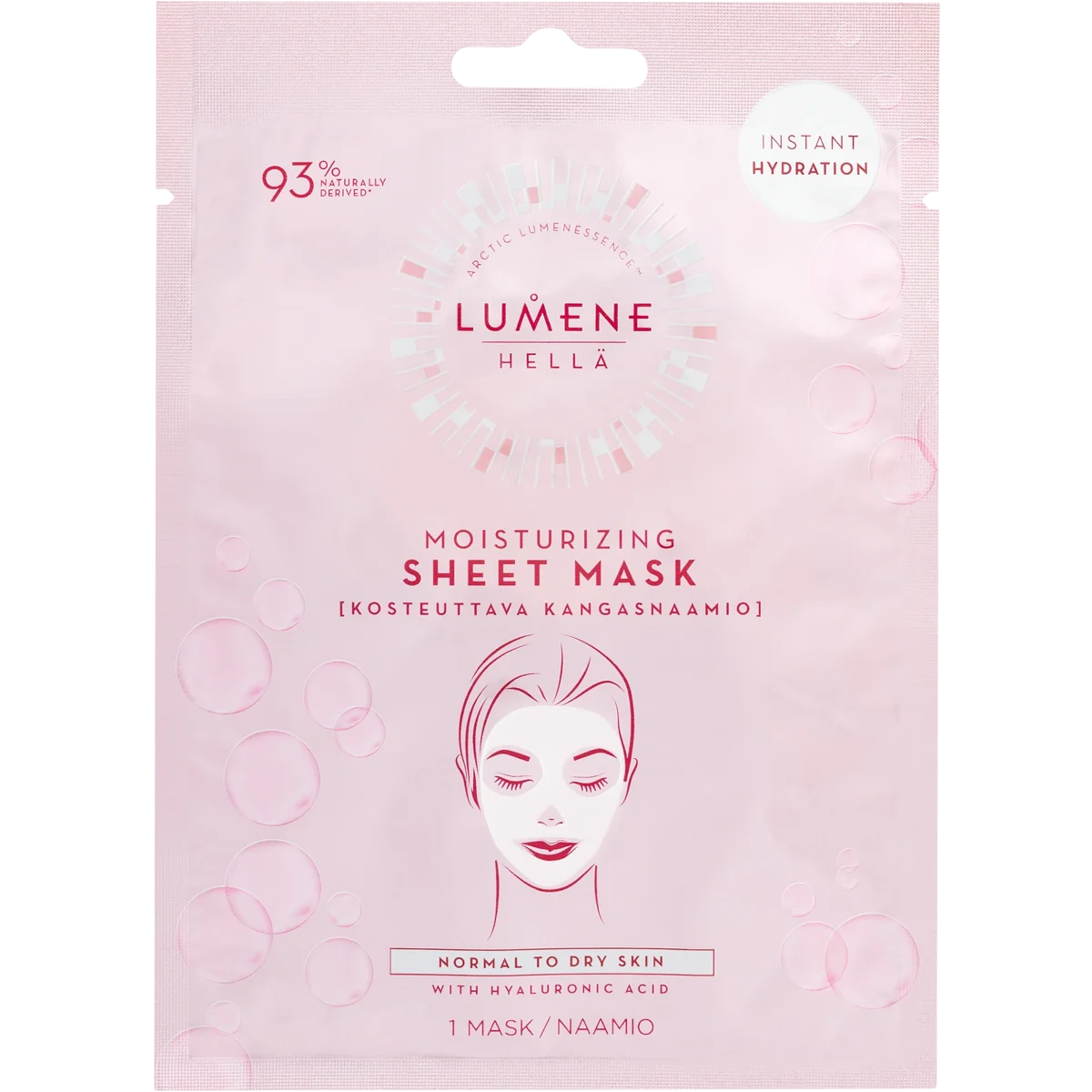 Lumene Hellä Moisturizing Sheet Mask 1 st
