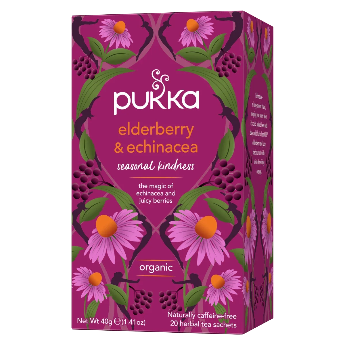 Pukka Fruktte Elderberry & Echinacea 20-pack