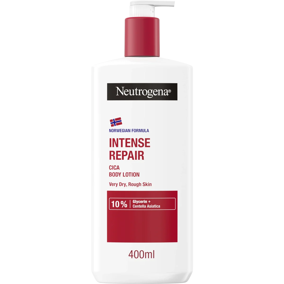 Neutrogena Norwegian Formula Intense Repair CICA Body Lotion 400 ml