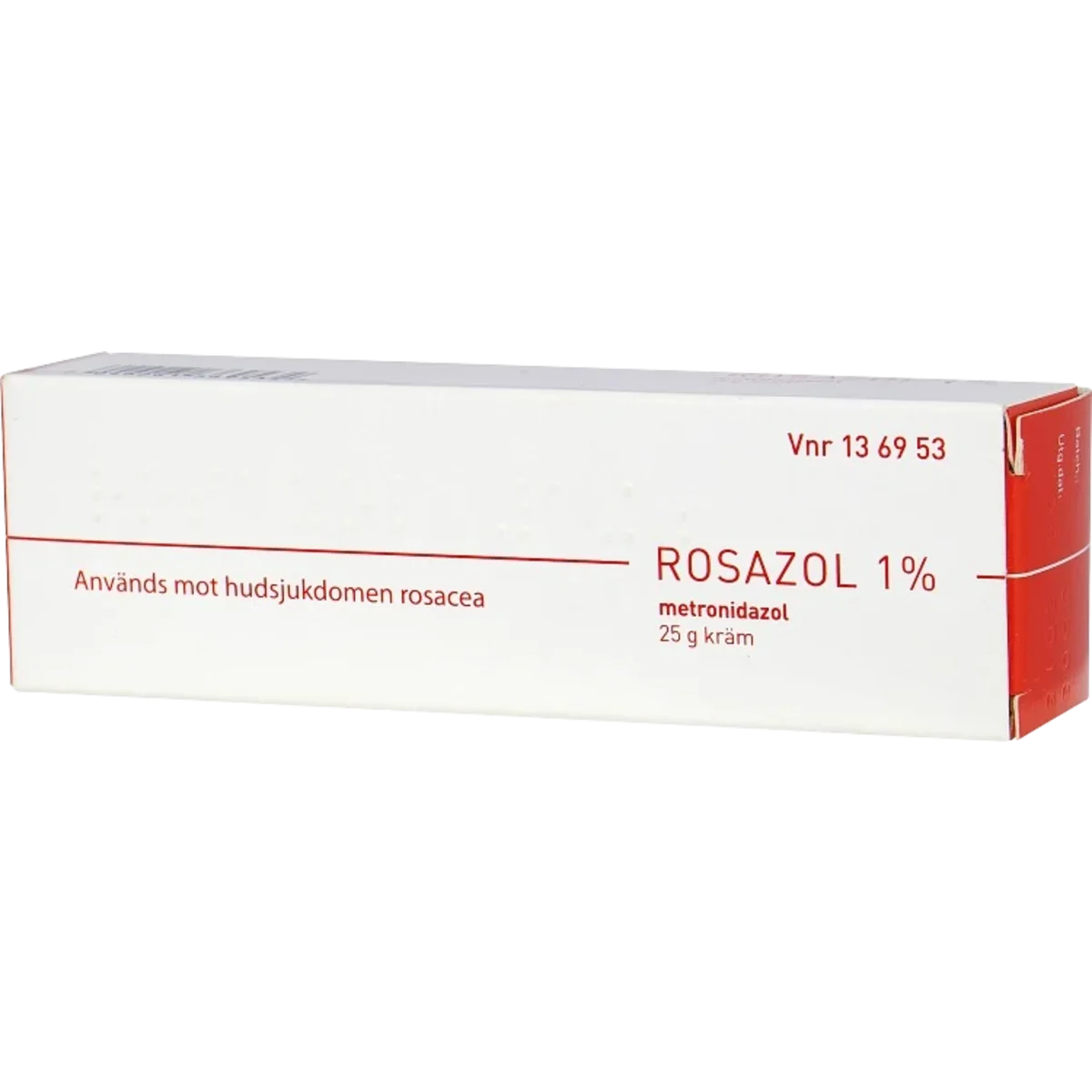 Rosazol kräm 1% 25 g