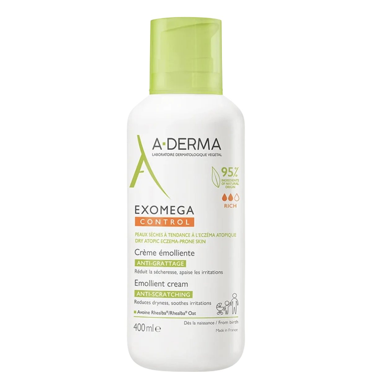 A-Derma Exomega Control Cream 400 ml