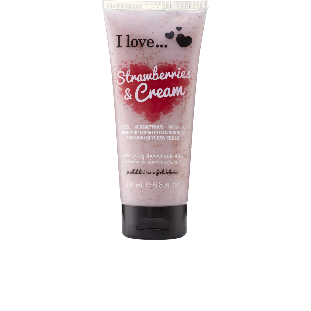 I LOVE Strawberries & Cream Exfoliating Shower Smoothie 200 ml