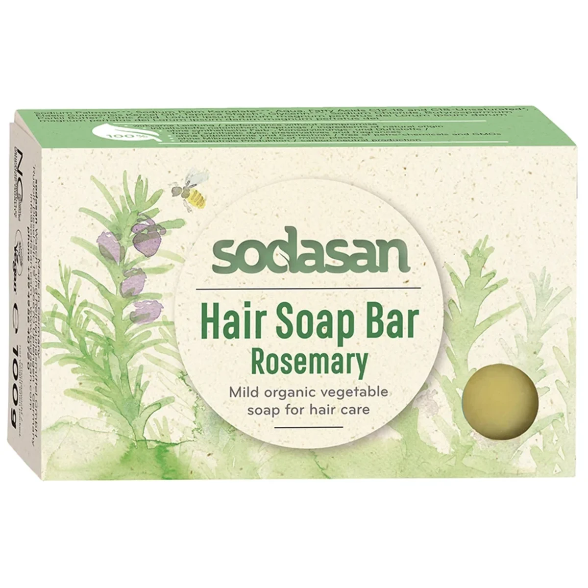Sodasan Schampo Bar Rosmarin 100 g
