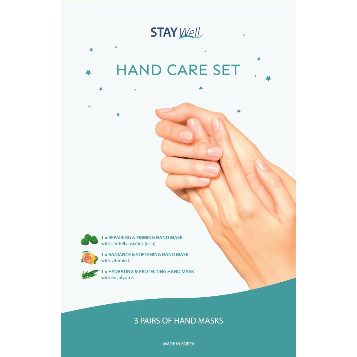 Stay Well Hand Care 3 Masks