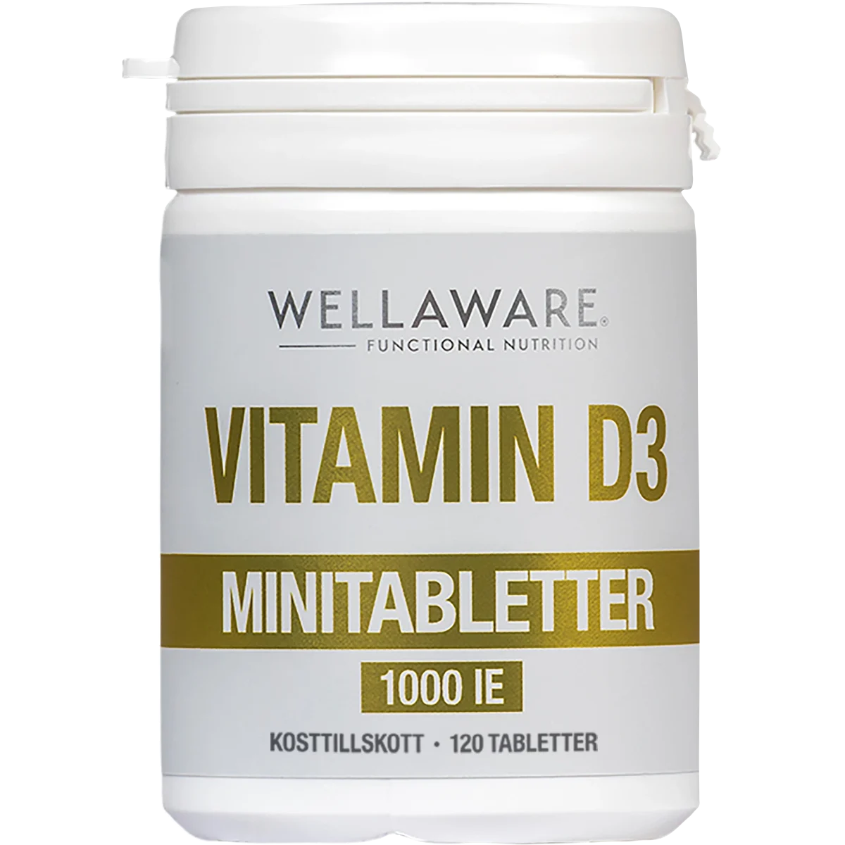 WellAware Vitamin D3 1000IE 120 minitabletter