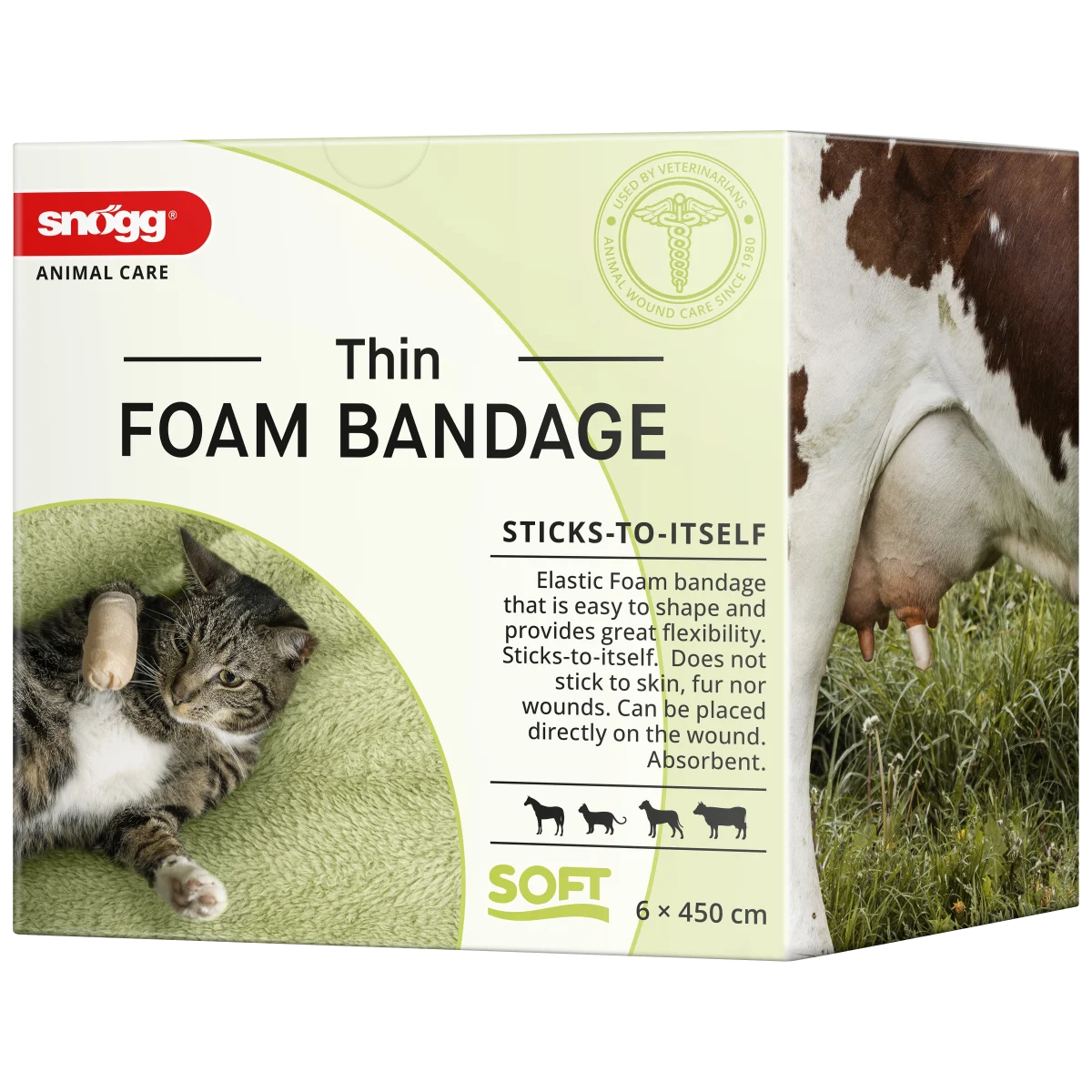 Snögg Foam Bandage Thin 6 cm x 4,5 m