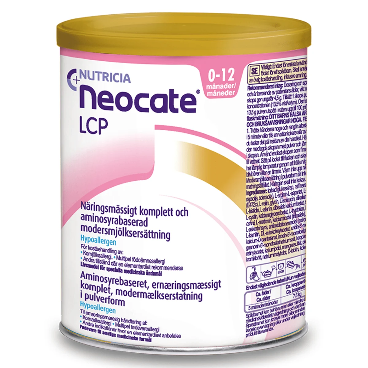 Neocate LCP Modersmjölksersättning 400 g