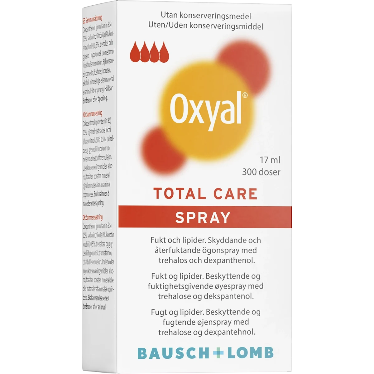 Oxyal Total Care Spray 17 ml