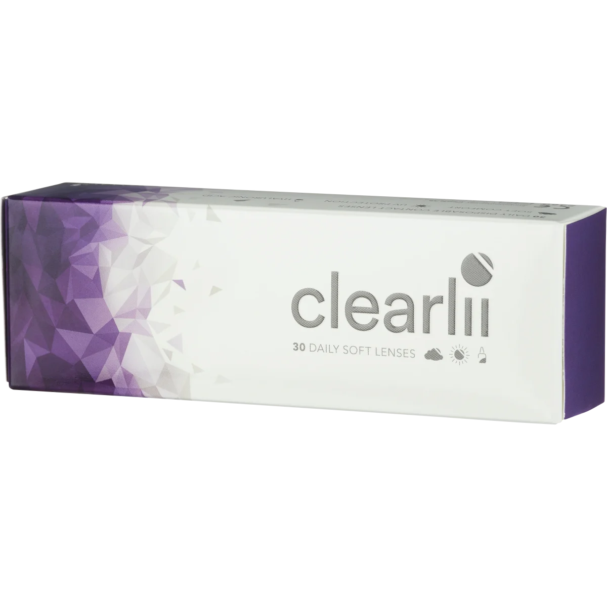 Clearlii Daily Soft Lenses endagslins 30-pack +3.00