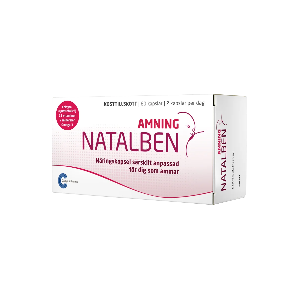 Natalben Amning 60 kapslar