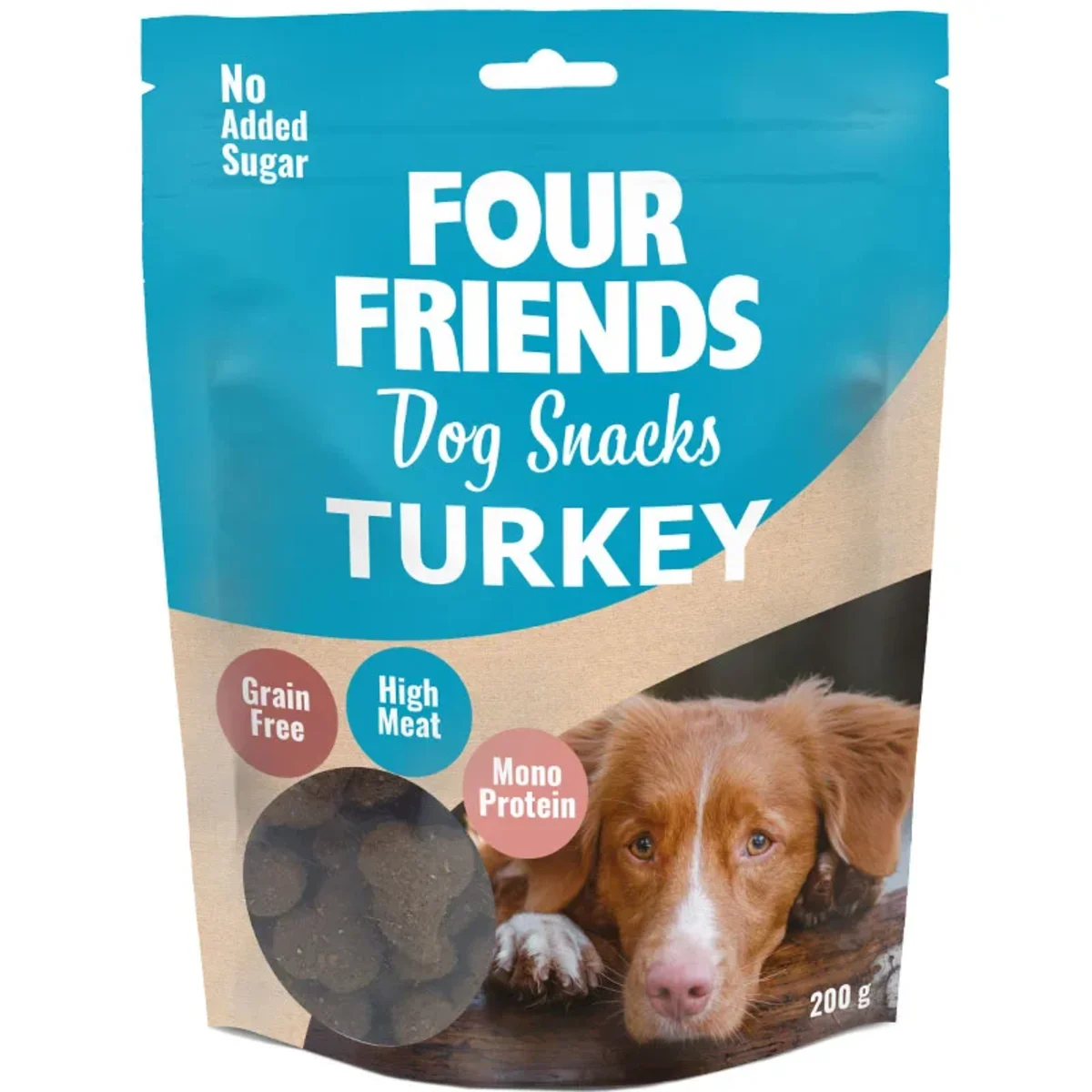 FourFriends Dog Snacks Turkey 200 g