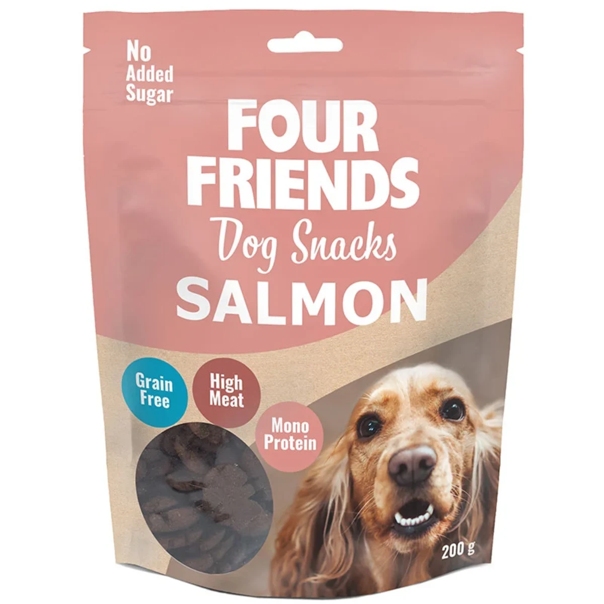 FourFriends Dog Snacks Salmon 200 g