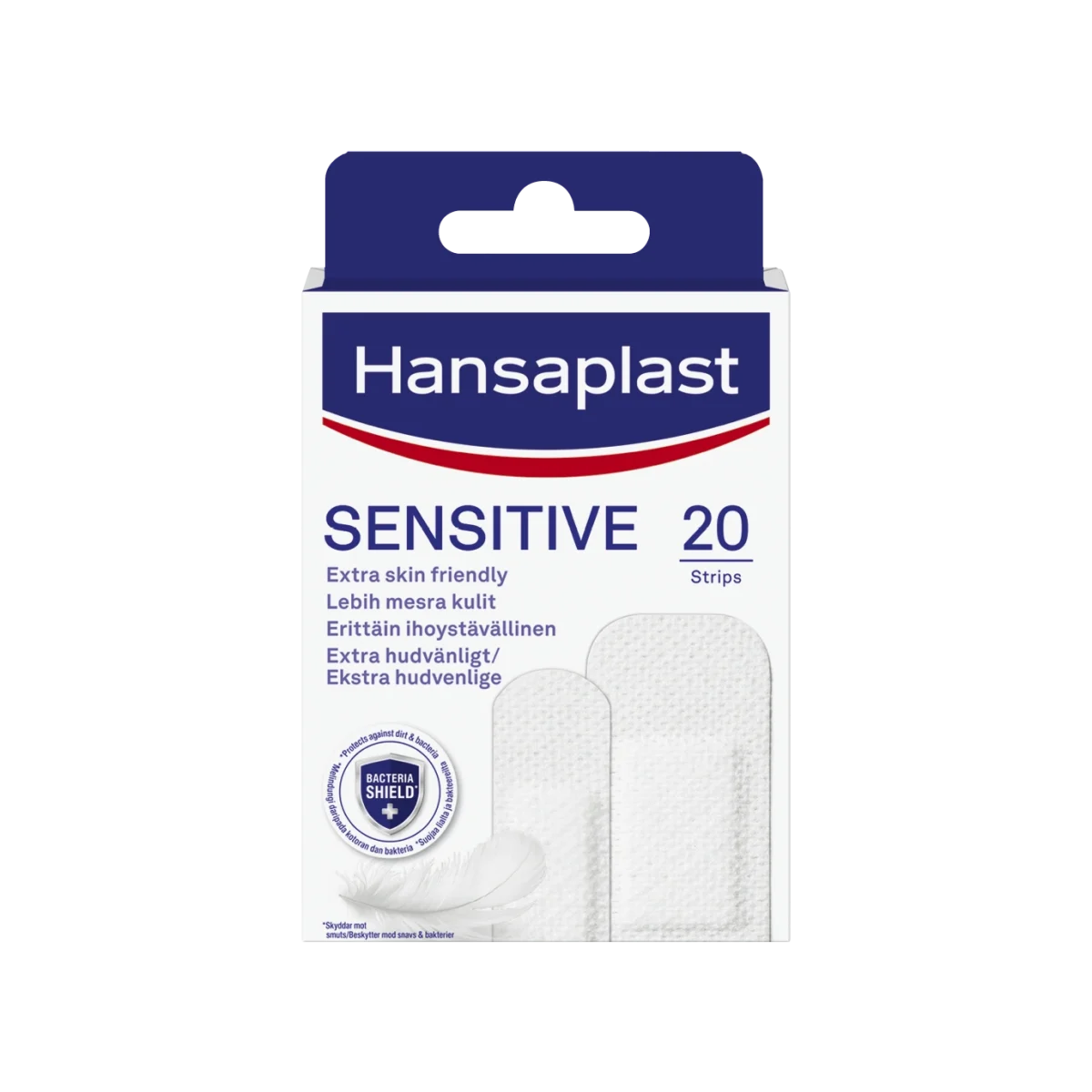 Hansaplast Sensitive Plåster 20 strips