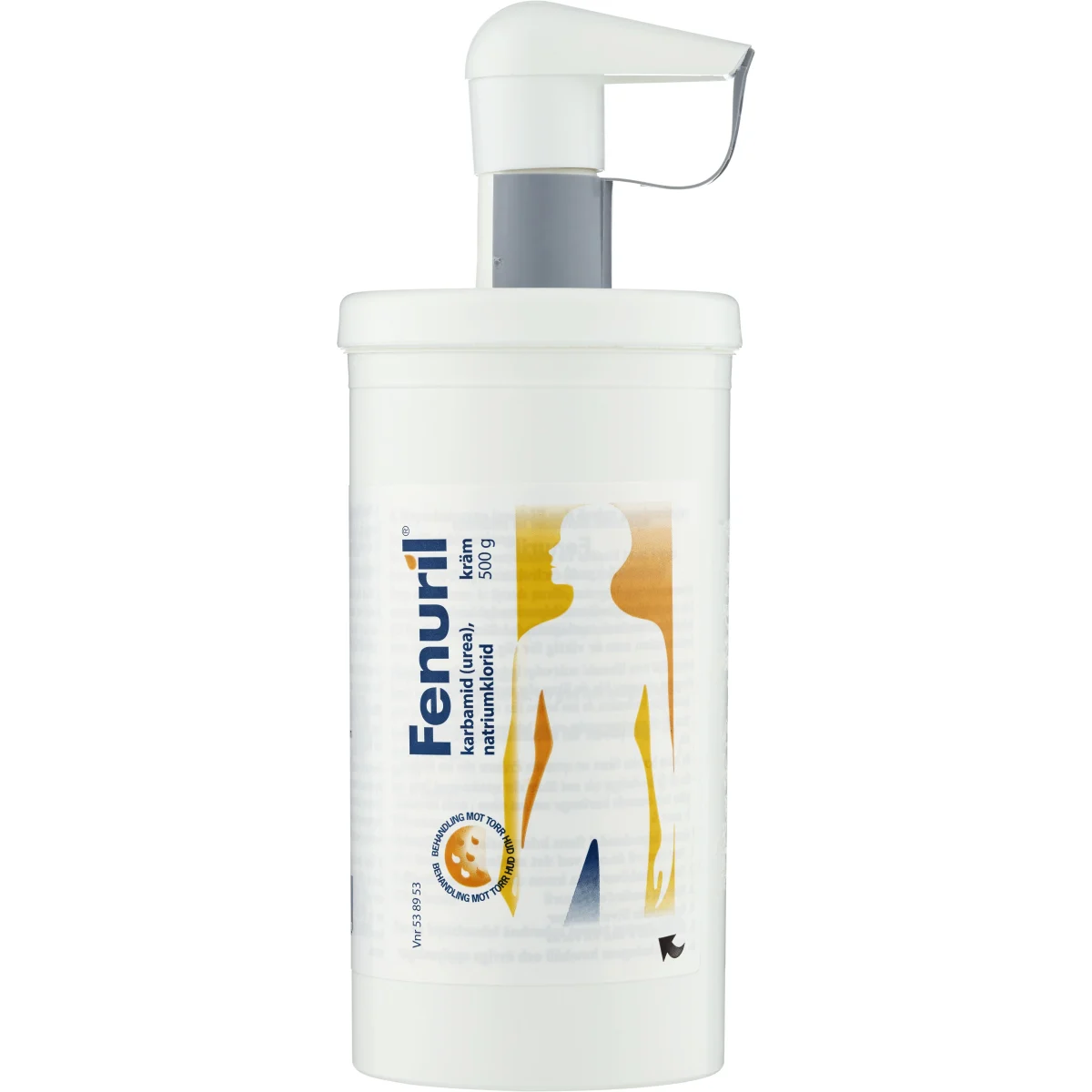 Fenuril Kräm Burk med pump, 500g