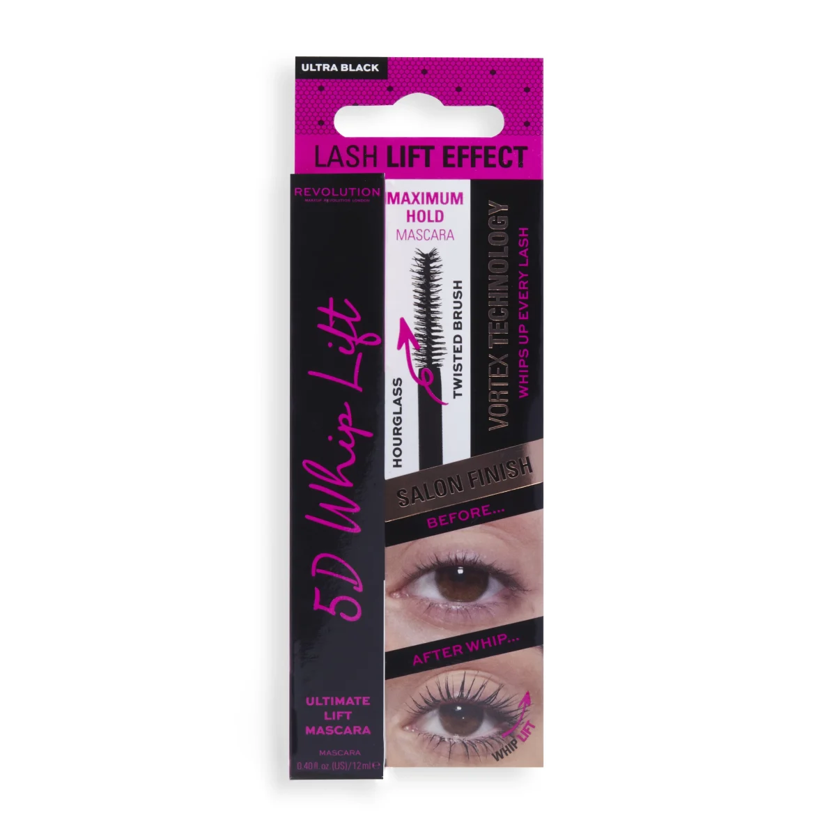 Revolution Beauty London 5D Whip Lift Mascara 12 ml