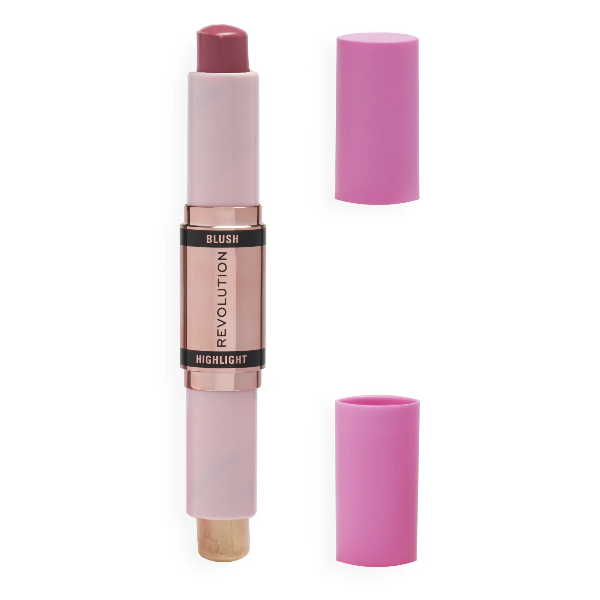 Revolution Beauty London Blush & Highlight Stick Mauve Glow 2,4 g