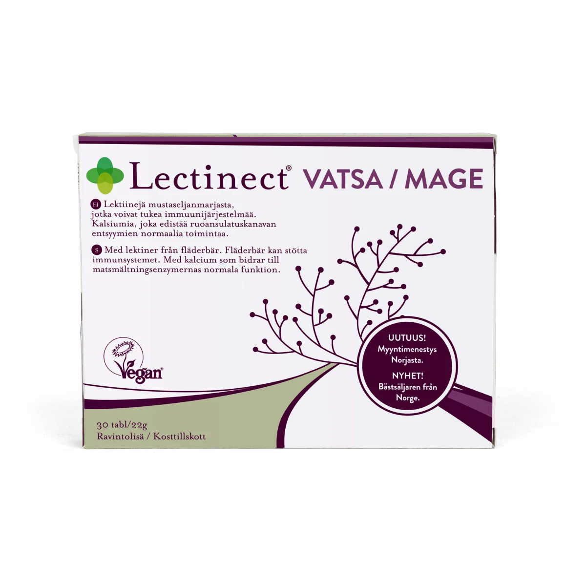 Lectinect Mage 30 tabletter