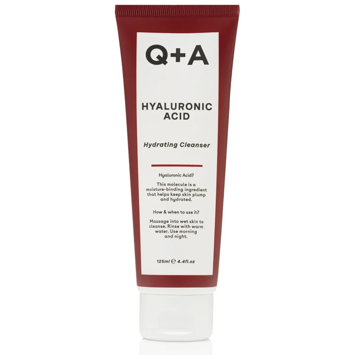 Q+A Hyaluronic Acid Gel Cleanser 125 ml