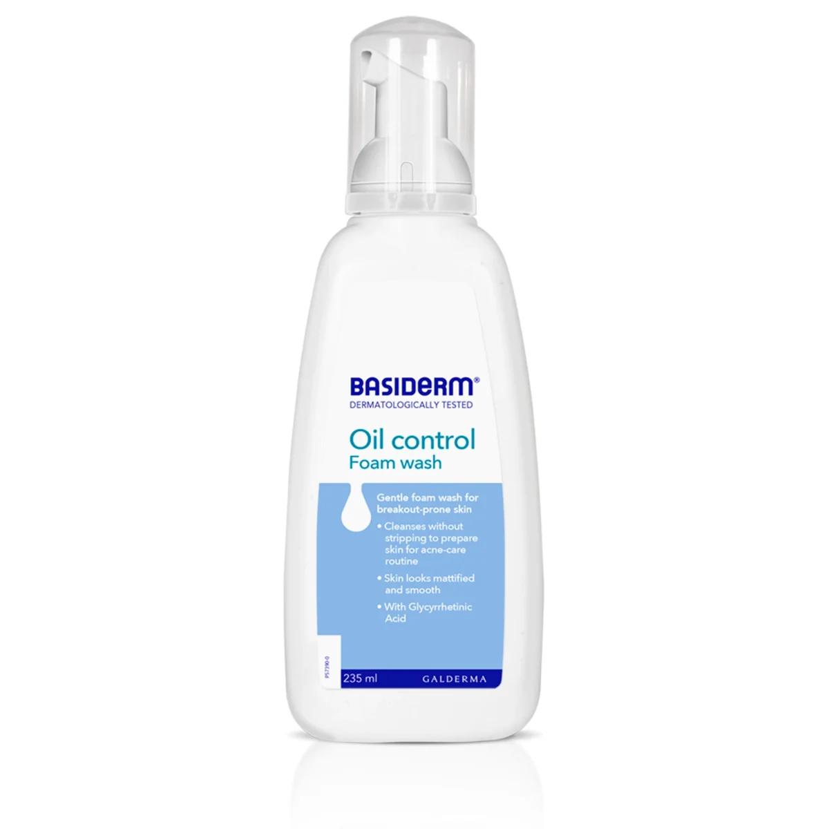 Basiderm Oil Control Foam Wash 235 ml
