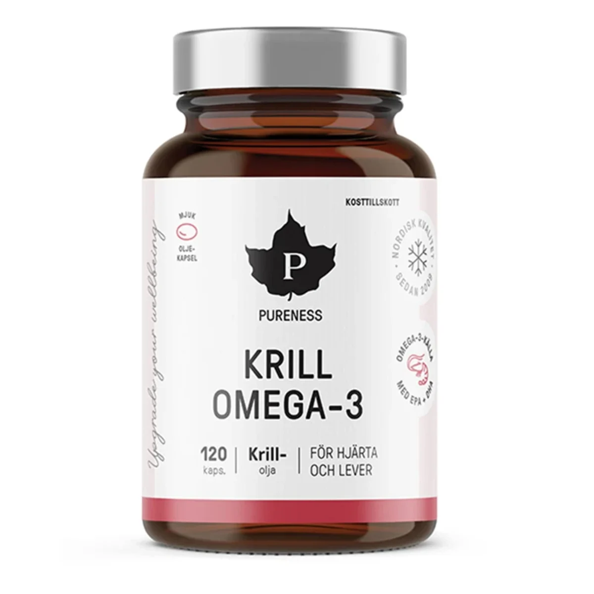 Pureness Krill Omega-3 120 kapslar