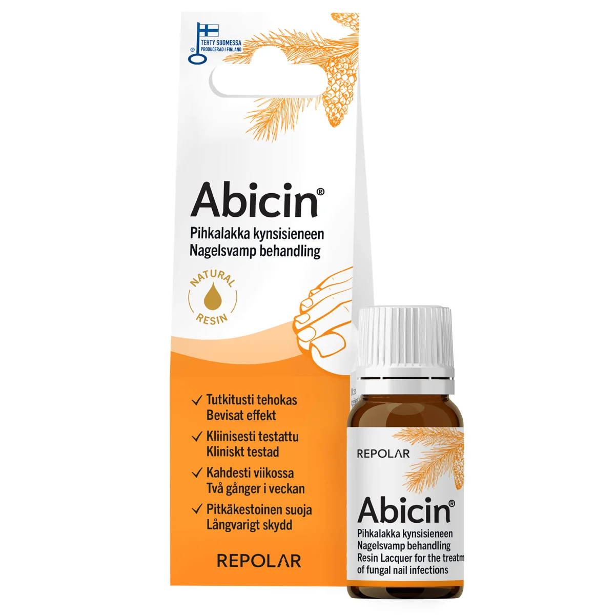 Repolar Abicin 30% Nagelsvampbehandling 10 ml