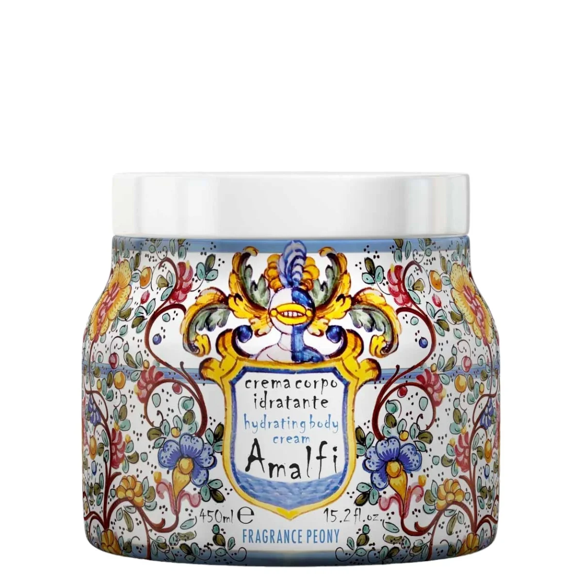 Rudy La Maioliche Body Cream Amalfi Peony 450ml
