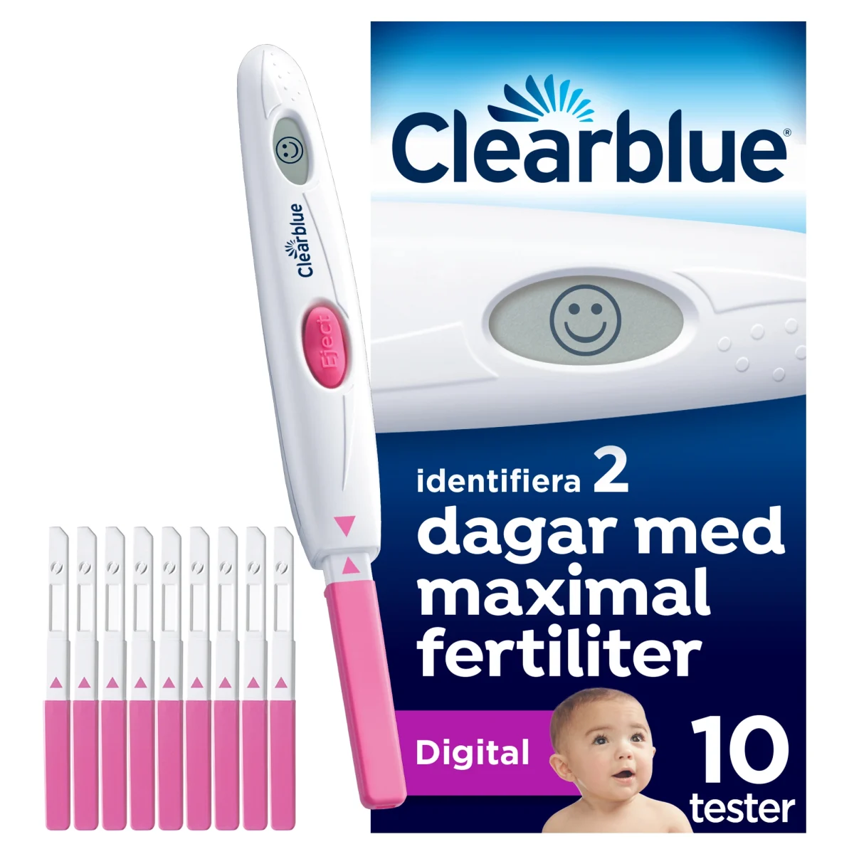 Clearblue Digitalt Ägglossningstest 10 st
