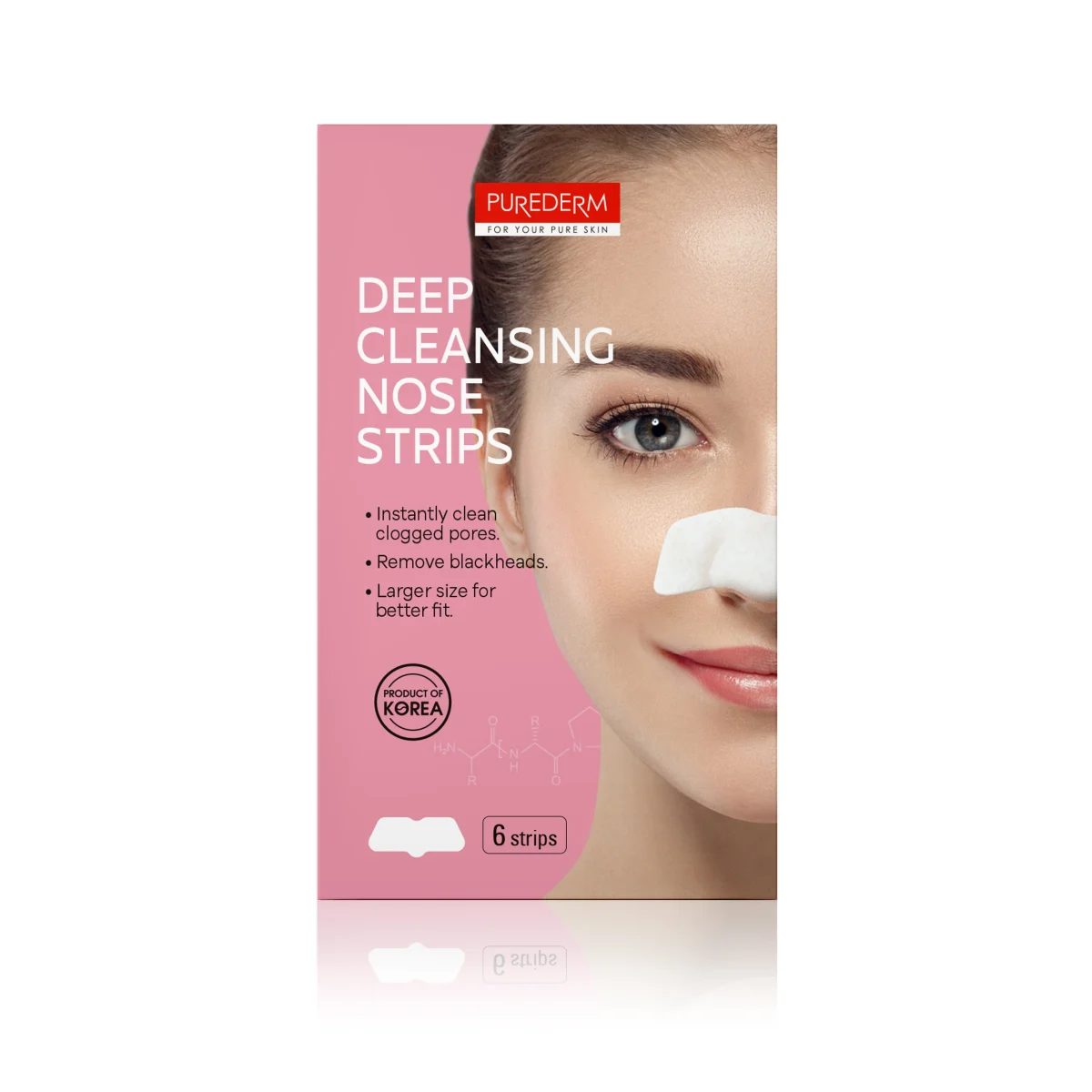 Purederm Deep Cleansing Nose Pore Strips 6 st