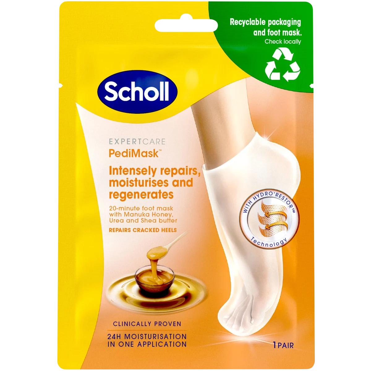 Scholl Pedimask™ Manuka Honey