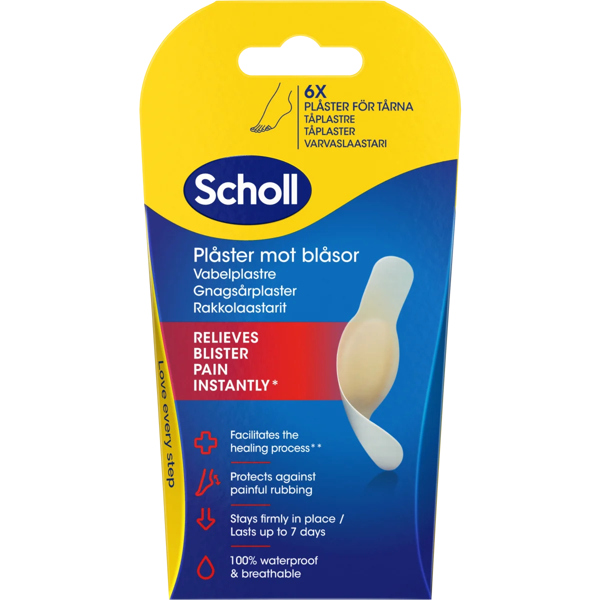 Scholl Blister Plasters Toes