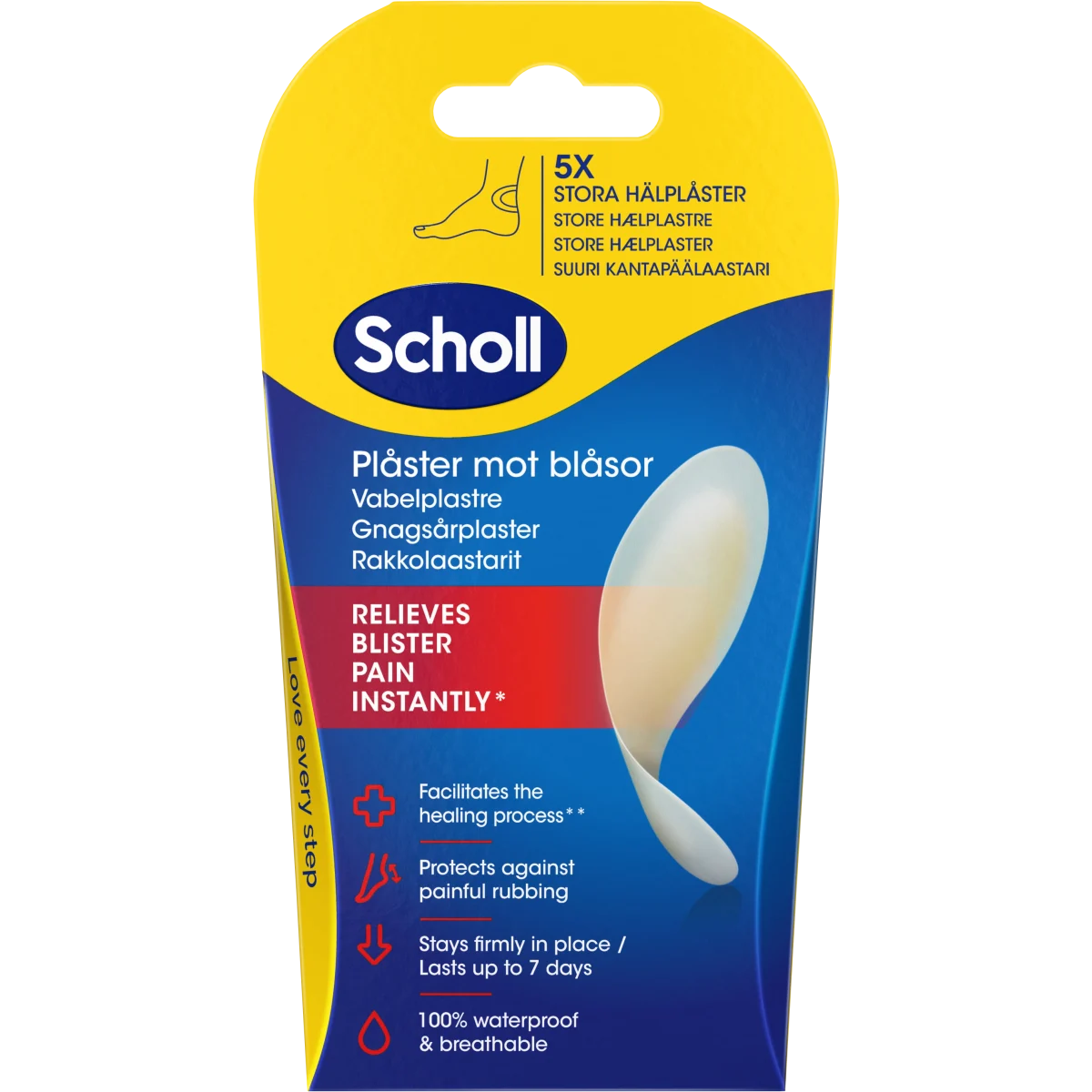 Scholl Blister Plasters Heel