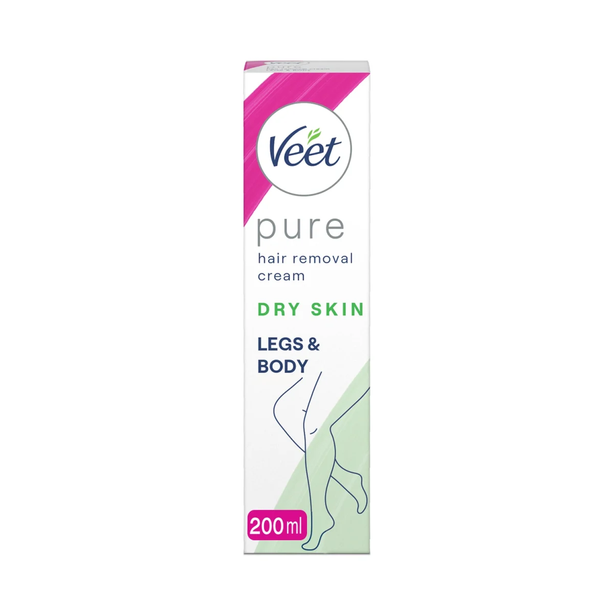Veet Pure Hair Removal Cream Torr Hud 200 ml