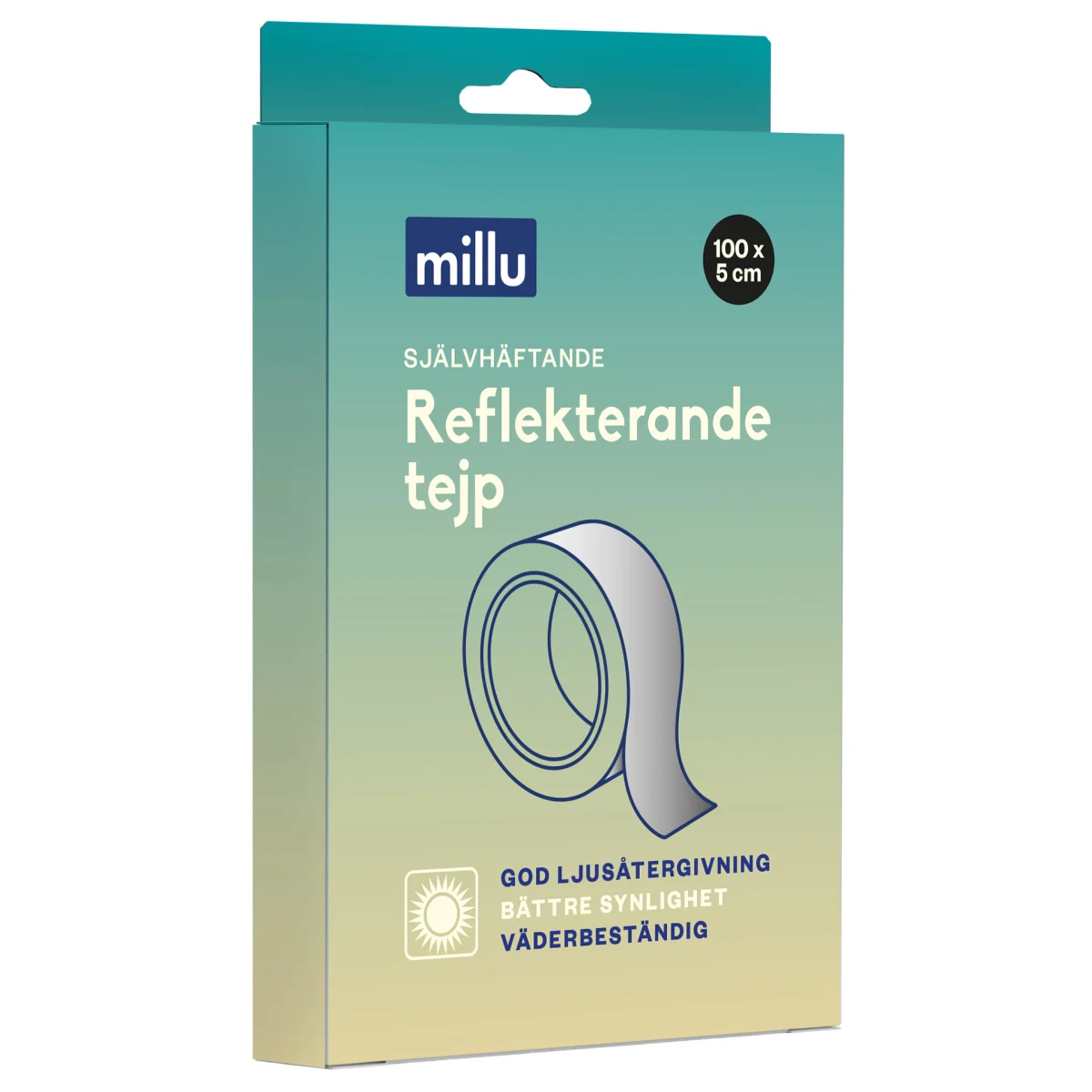 Millu Reflekterande Tejp 1 meter
