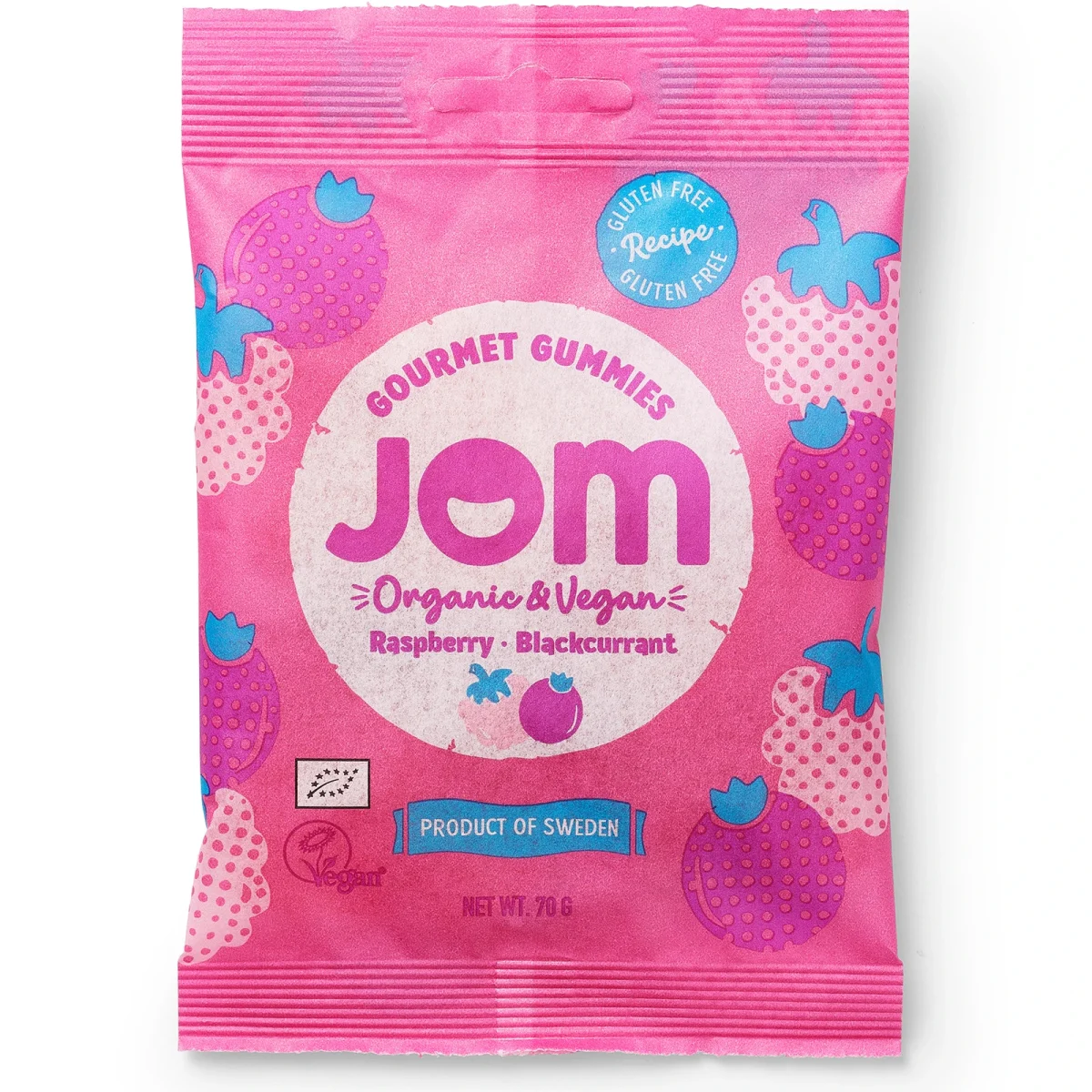 JOM Hallon & Svartvinbär Godis 70 g