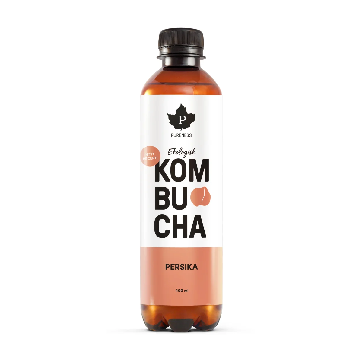 Pureness Ekologisk Kombucha Persika 400 ml