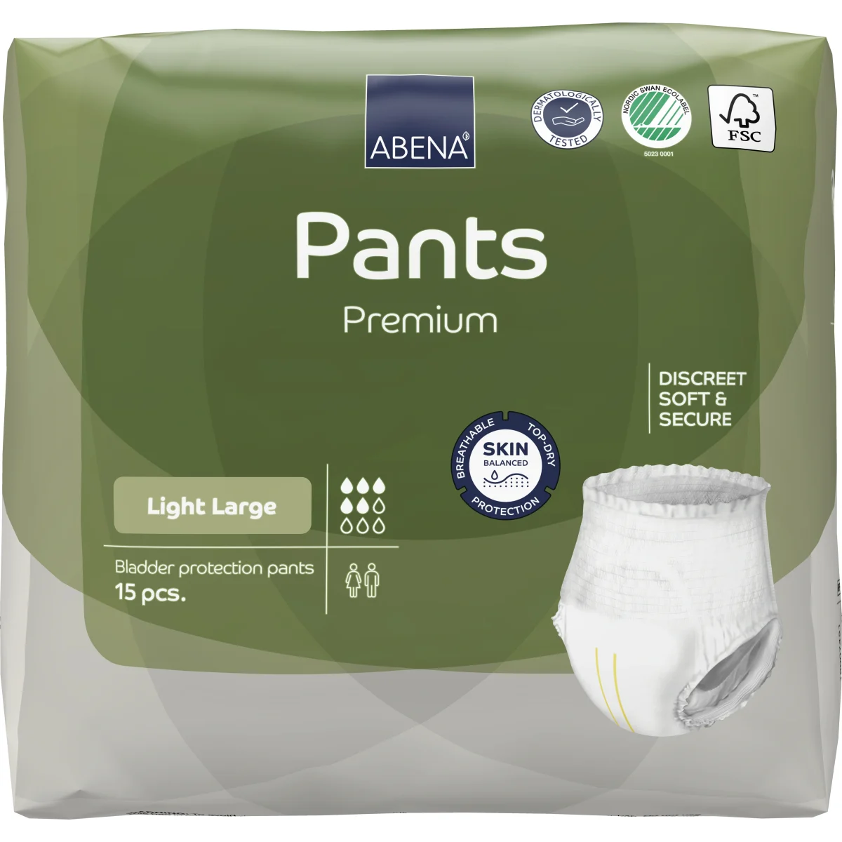 ABENA Pants Light L 15 st