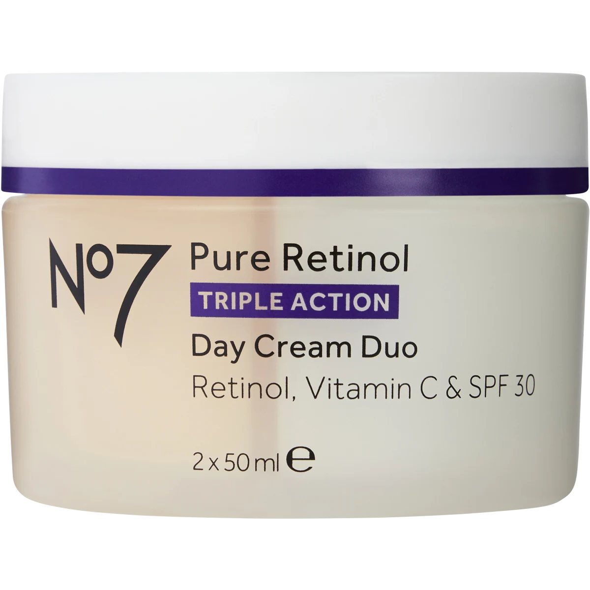 No7 Pure Retinol Triple Action Day Cream Duo 2 x 50 ml