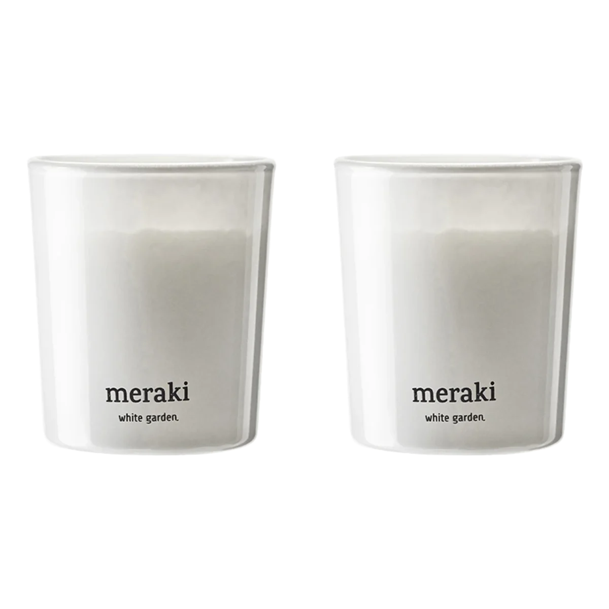 Meraki Doftljus White Garden 2x60g