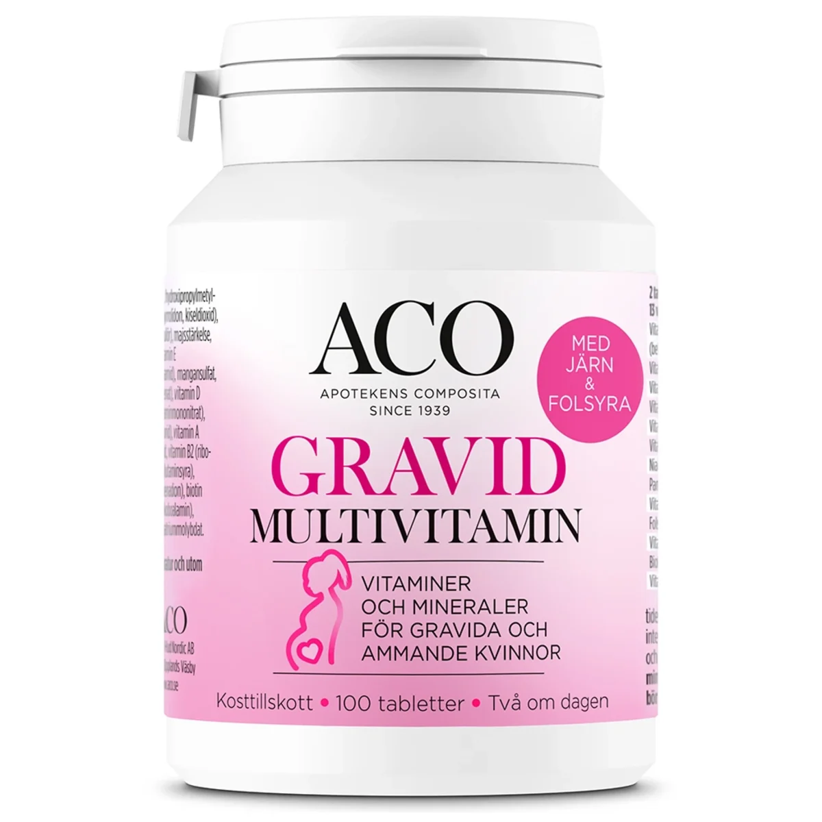 ACO Gravid Multivitamin 100 st