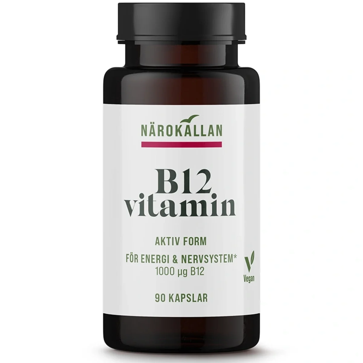 Närokällan B12 1000 mcg 90 kapslar
