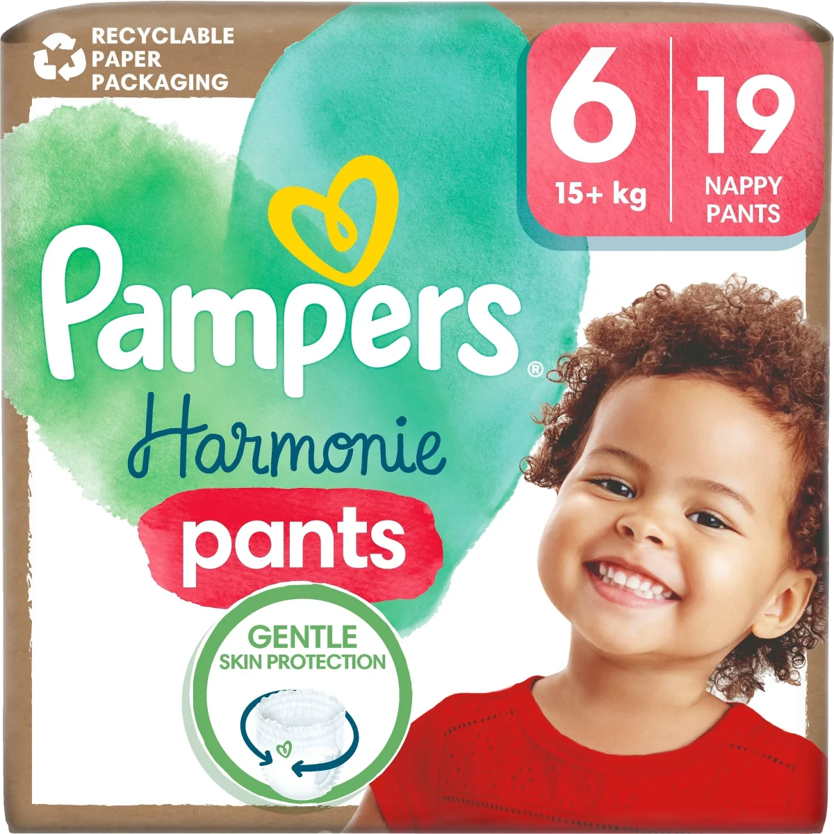 Pampers Harmonie Storlek 6 Pants 15+ kg 19 st