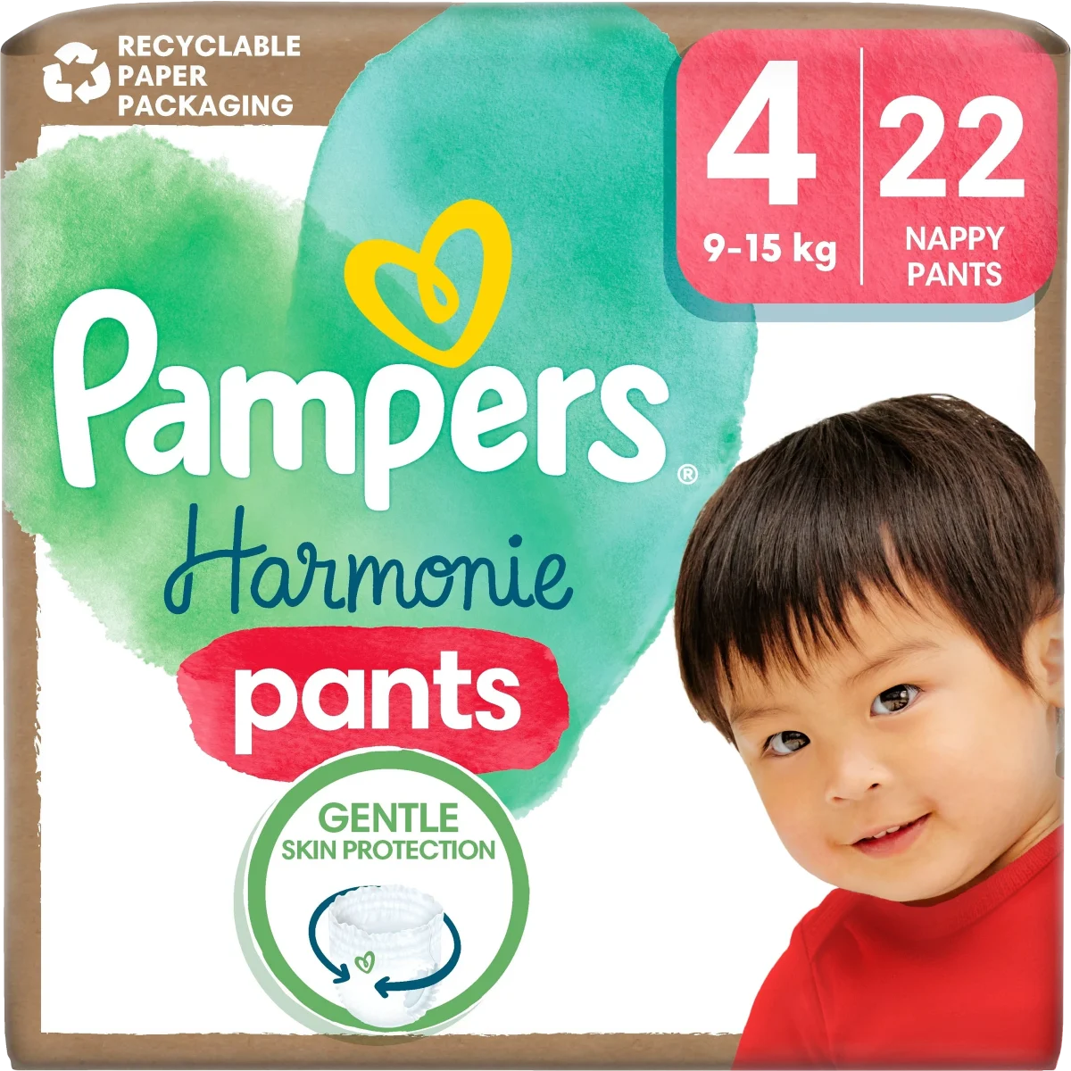 Pampers Harmonie Storlek 4 Pants 9-15 kg 22 st