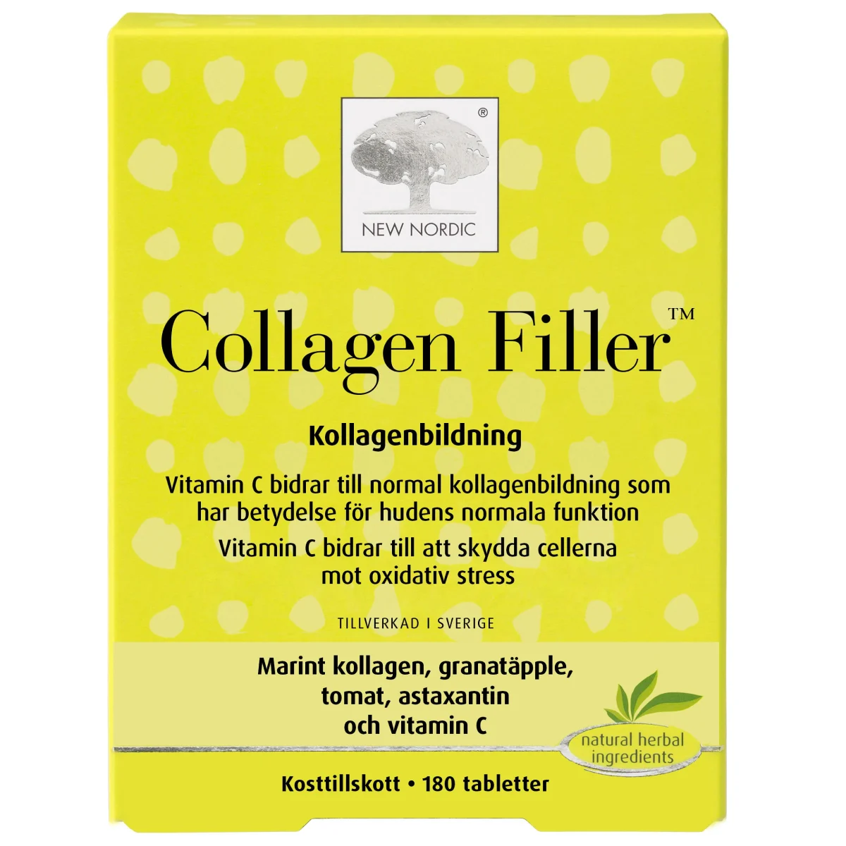 New Nordic Skin Care Collagen Filler 180 st