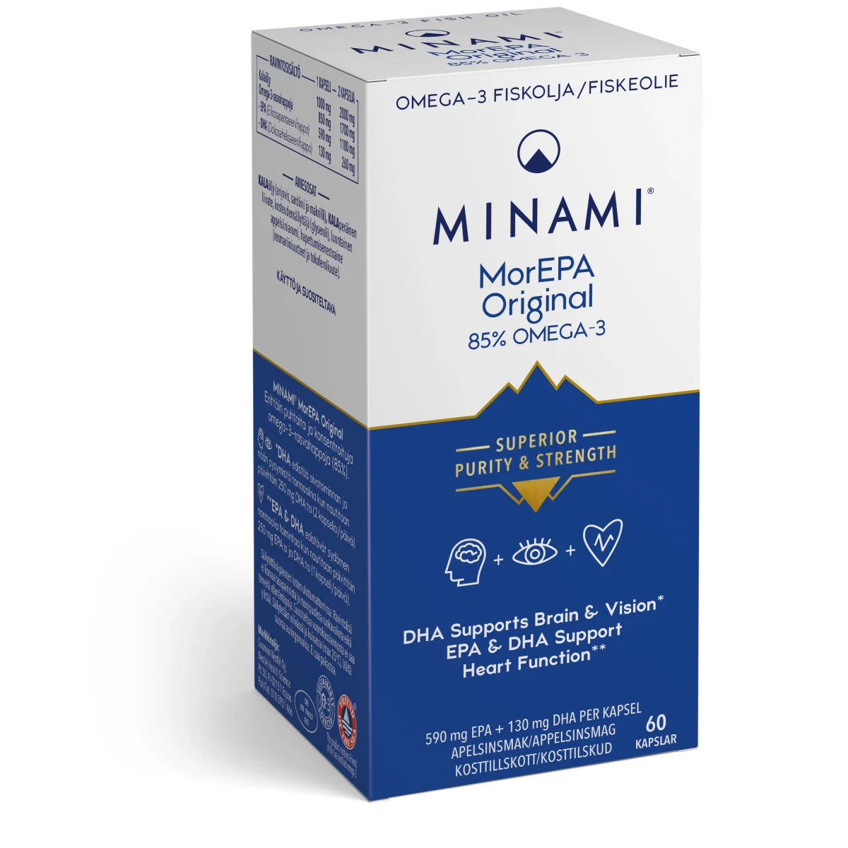 Minami MorEPA Original Omega-3 85% 60 st